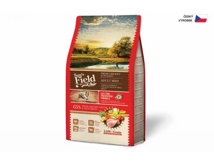 Sam's Field Low Grain Adult Mini Chicken & Potato 2,5kg