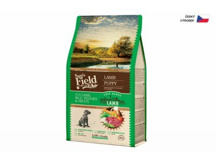 Sam's Field Low Grain Puppy Lamb - Free Range 2,5kg