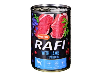 Rafi paštika jehněčí borůvkami a brusinkami 400g