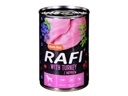 Rafi paštika s krůtím masem, borůvkami a brusinkami 400g