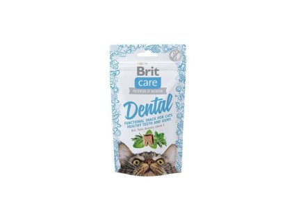 Brit Care Cat snack Dental 50g