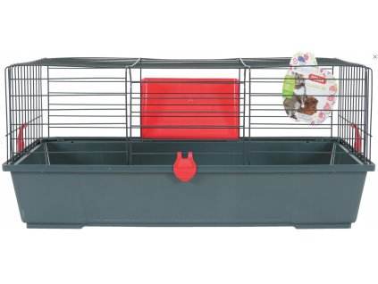 Klec hlodavec CLASSIC 100 černá/červená Zolux
