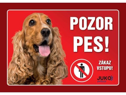 Cedule na vrata Kokršpaněl