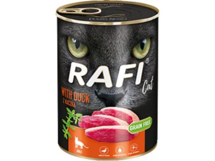 Rafi Cat Grain Free Adult s kachnou 400g