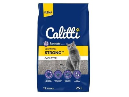 Calitti Strong Lavender - Bentonite litter 25 l