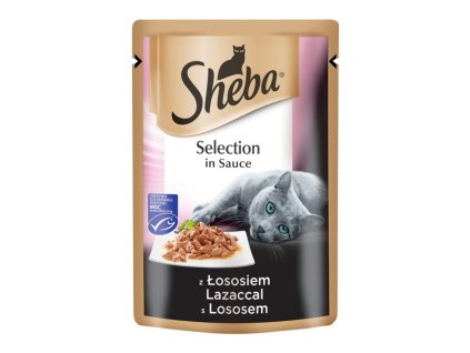 SHEBA losos ve šťávě 85g