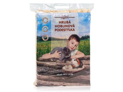 Hoblinová podestýlka hrubá 40l