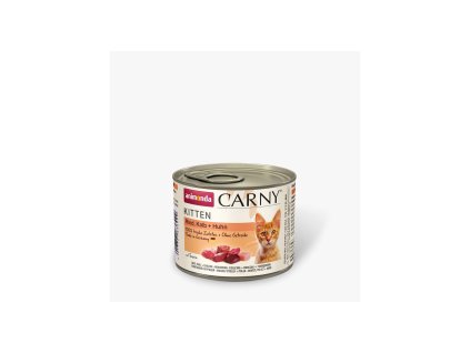 ANIMONDA konzerva CARNY Kitten - telecí + kuřecí + krůta 200g