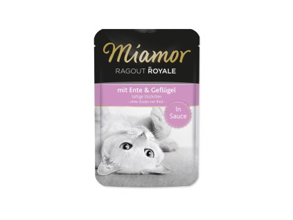Miamor kapsa Ragout Royale kachna+drůbež ve šťávě 100 g