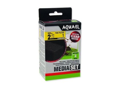 AquaEl Fan Filter 3 Plus náhradní molitany 2ks