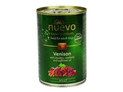 NUEVO dog adult zvěřinové menu 400g