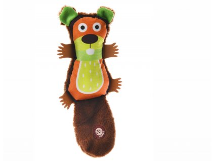 Pískací hračka pro psa Bobr 32 cm