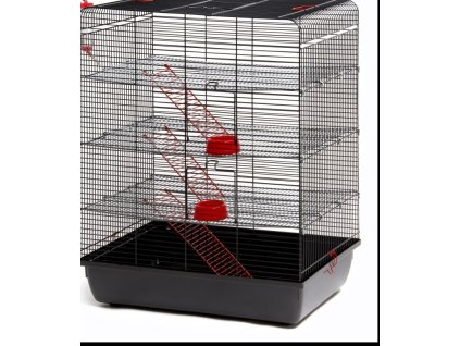 Klec Remy pro potkany, černá