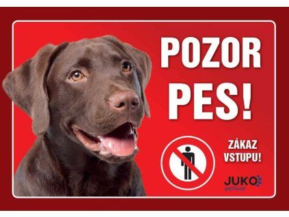 Cedulka Juko LABRADOR hnědý