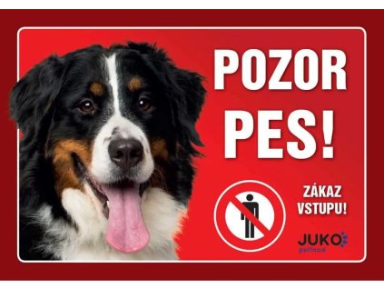 Cedule na vrata Bernský salašnický pes
