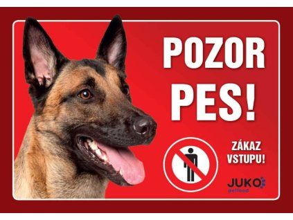 Cedulka Juko BELGICKÝ OVČÁK MALINOIS