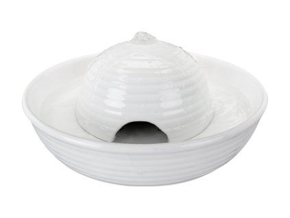 Pítko fontána VITAL FLOW MINI, keramická 0,8  l bílá