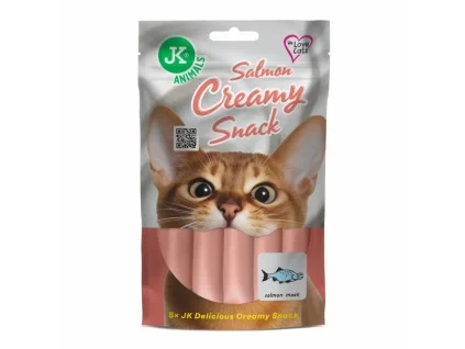 Lososový krémový pamlsek 5 x 15 g