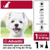 Advantix Spot-On pro psy 4-10 kg (1ml) (exp. 5/24)