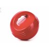 TPR – míč s uchem červený, odolná (gumová) hračka z termoplastické pryže