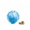 Snack ball modrý - odolná hračka z termoplastické pryže