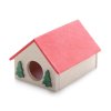 Domek pro hlodavce dřevěný, malý