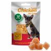 Kuřecí mini kostky pro štěňata - masový pamlsek 50 g