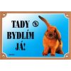 Cedule na vrata králík