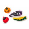 Ovoce ze dřeva 2–6 cm, hračka pro hlodavce