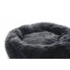 Pelíšek pro psa Donut S, 60 cm, šedý, jemný pelíšek pro malé a střední psy