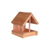 Natura krmítko/budka pro venkovní ptactvo, 16 × 15 × 13 cm, cedrové dřevo
