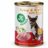 Turkey & Apple, Premium Paté with Chunks, prémiová masová konzerva pro štěňata