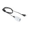 Porcelánová objímka Pro Socket do 250 W, 1,8 m