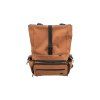 ROLLTOP 2v1, multifunkční batoh i ledvinka, bavlna/polyester, rezavá