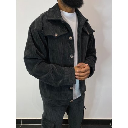 aarhon veste en velours cotele4 black 1