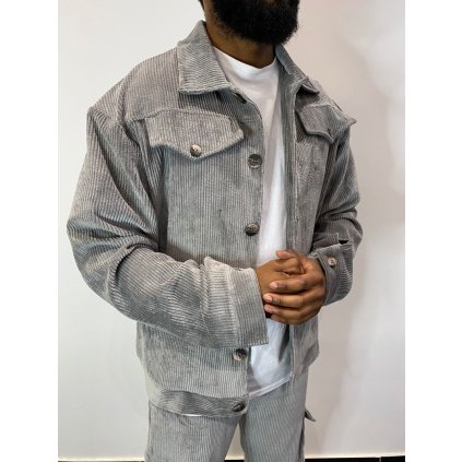aarhon veste en velours cotele6 gray 1