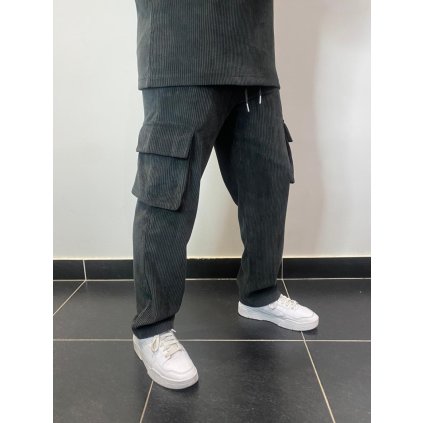 aarhon pantalon en velours cotele7 black 1