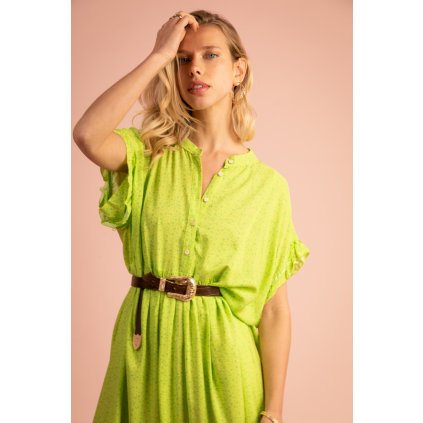 last queen robe style chemise coupe evasee avec manches courtes2 sulphur spring 5