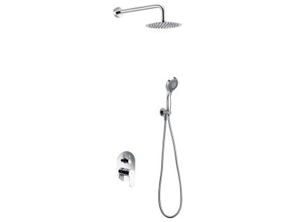 imex oslo sprchovy podomitkovy set chrom