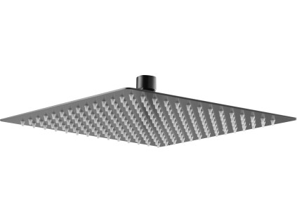 imex hranata hlavova sprcha 20x20 black gun metal