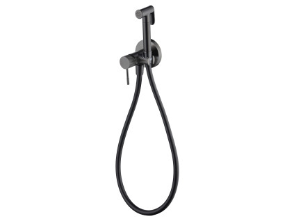 imex line podomitkova bidetova baterie black gun metal