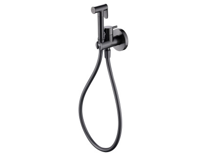 imex munich podomitkova bidetova baterie black gun metal