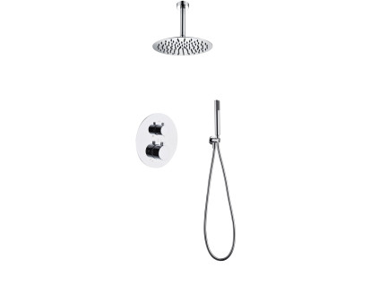 imex tivoli termostaticky sprchovy podomitkovy set chrom