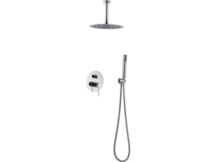 imex top sprchovy podomitkovy set chrom