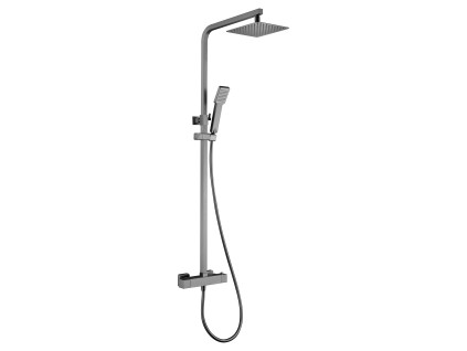 imex vigo termostaticky dualni sprchovy system black gun metal