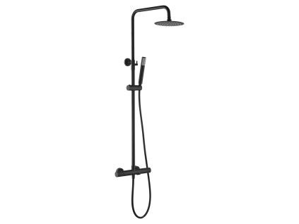 imex line termostaticky multifunkcni sprchovy system cerna matna