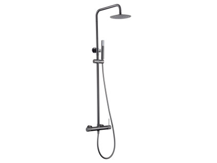 imex line dualni sprchovy system black gun metal