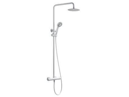 imex kent termostaticky dualni sprchovy system bila matna