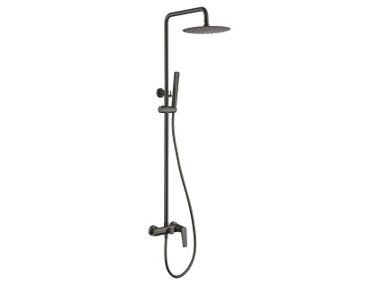 imex delos dualni sprchovy system black gun metal