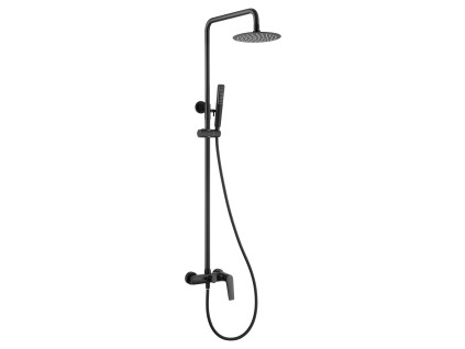 imex delos dualni sprchovy system cerna matna